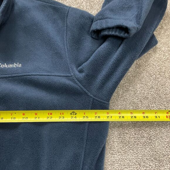 Columbia Steens Mountain 3220 Fleece Jacket Men XXL Navy Blue Full Zip High Neck - Picture 10 of 12